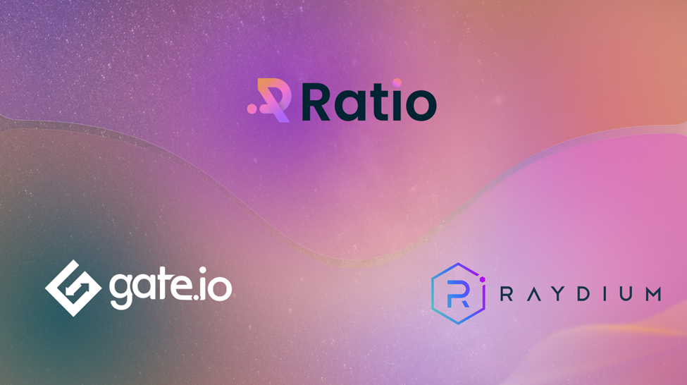 $RATIO to Launch on Gate.io and Raydium