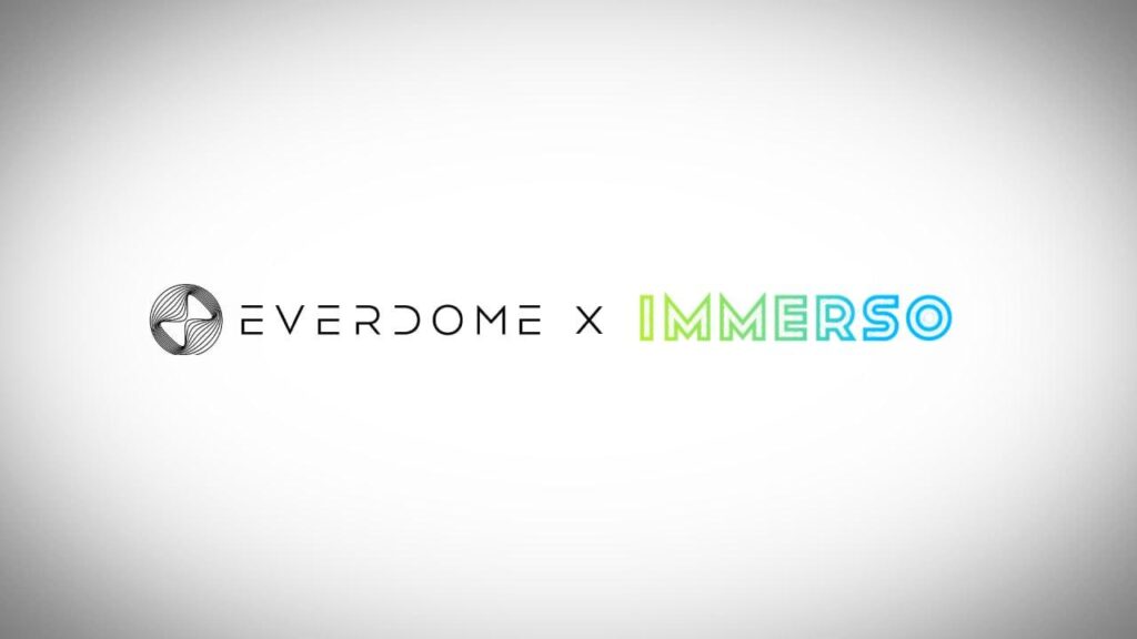 Immerso and Everdome Partner to Drive Innovation in the Metaverse Through AI-Powered Experiences